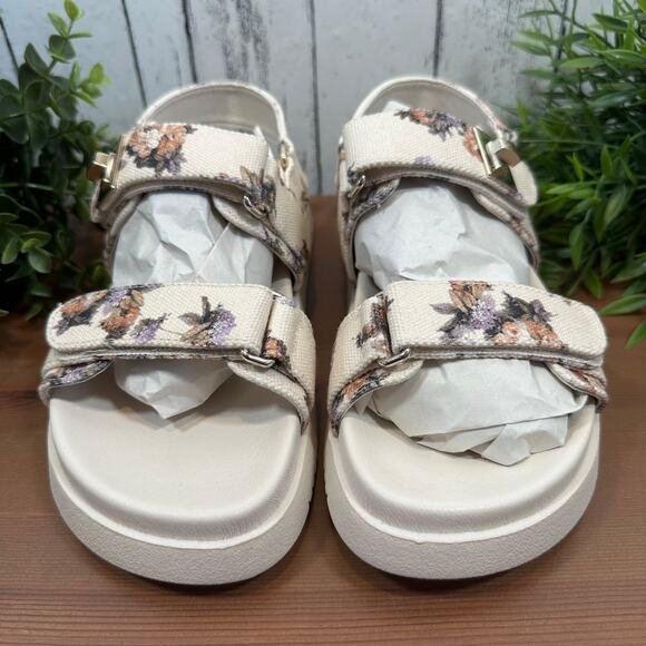 NWOT Steve Madden Women's Mona Floral Sandals Size 8 - Picture 5 of 9